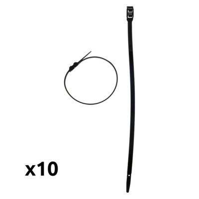 Lot De 10 Colliers Réglables Avec Cloche Pour Chèvre, Mouton, Petit Bétail - Nylon - Taille 35-52cm - 5
