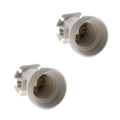 Lot de 10 douilles de chantier E27 sans bague - Zenitech
