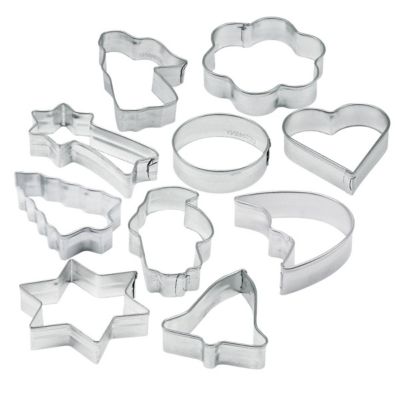 Lot de 10 emporte-pièces de Noël sur cintre Zenker Emporte-pièces