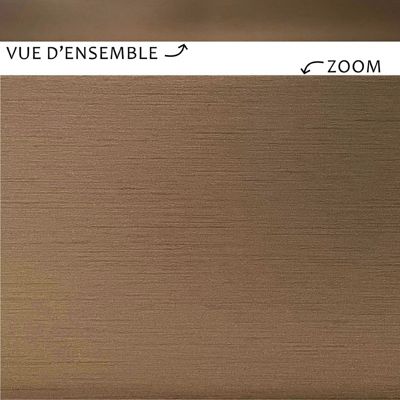 Lot de 10 Plinthes PVC Bronze - 99deco - H8 x L100 cm Profondeur 14 mm