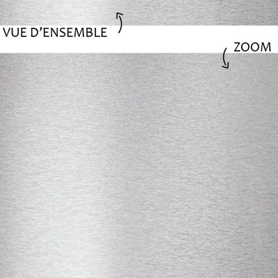 Lot de 10 Plinthes PVC Gris Alu - 99deco - H8 x L100 cm Profondeur 14 mm