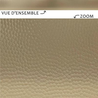 Lot de 10 Plinthes PVC Or - 99deco - H8 x L100 cm Profondeur 14 mm