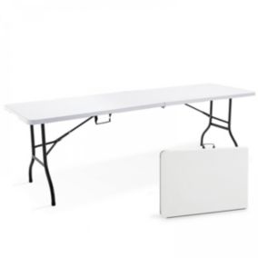 Lot de 10 tables pliantes 244 cm  Oviala