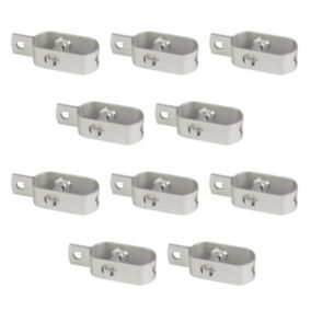 Lot de 10 tendeurs en acier galvanisé N2 pour fil de grillage - Linxor