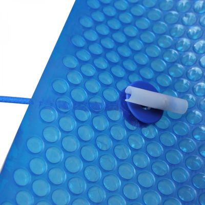 Lot de 10 tendeurs sandows Cabiclic avec embout basculant - 150 cm - Bleu - Linxor
