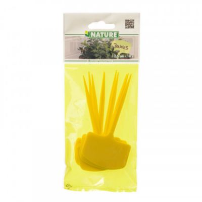 Lot de 10 étiquettes pour plantes en plastique