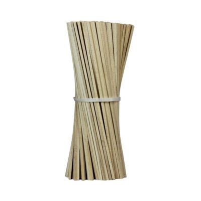 Lot de 100 bâtons en bois pour barbe à papa - 28 cm - GT CATERING