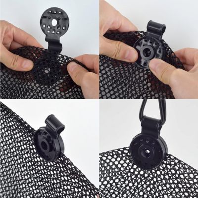 Lot de 100 clips de fixation pour brise vue, bâche ou toile d'ombrage  - Gris - Linxor