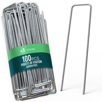 Castorama Piquet de fixation 170 mm – Pack 100