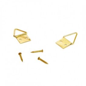 Lot de 12 attaches triangulaires 12 mm pour 3 kg - Marque Française