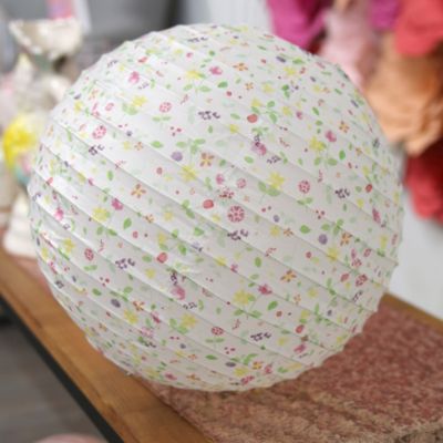 Lot de 12 Boules Japonaises Collection Liberty 30 cm