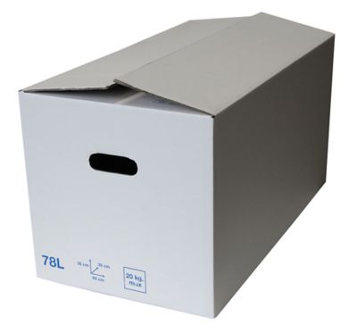 Lot de 15 cartons Castorama 78 L + Marqueur offert
