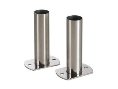 Lot de 2 ancres pour support échelle piscine bois rectangulaire - Ubbink