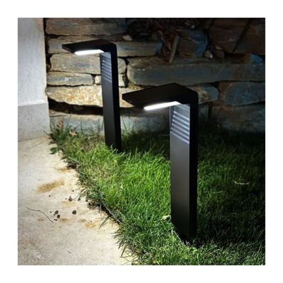 Lot de 2 balises solaires OSTRY Noir Plastique 150LM