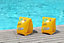 Lot de 2 brassards de natation Bestway pour enfant de 3 à 6 ans L.25 x l.15 cm jaune