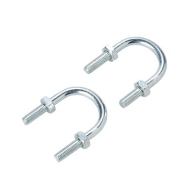 Lot de 2 brides de fixation ø27 mm Diall