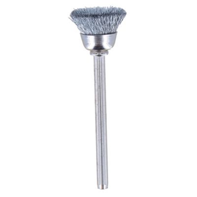 Lot de 2 brosses en acier Dremel 13 mm