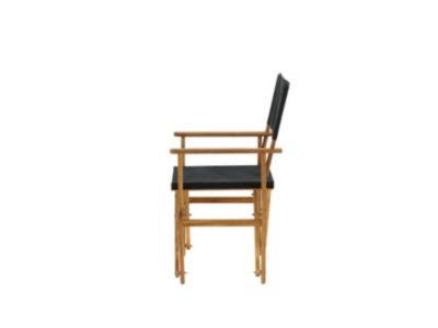 Lot de 2 chaise venture home H. 90 cm non pliable en bois interieur marron