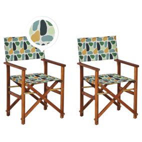 Lot de 2 chaises Bois Multicolore CINE