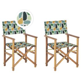 Lot de 2 chaises Bois Multicolore CINE