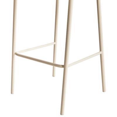 Lot de 2 chaises de bar MINA II Bouclé Beige clair