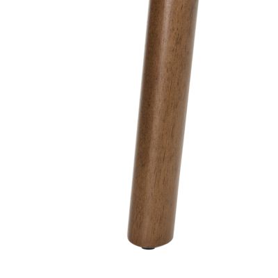 Lot de 2 chaises de salle à manger MYLO Tissu Marron foncé/vert