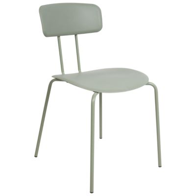 Lot de 2 chaises de salle à manger SIBLEY Vert clair