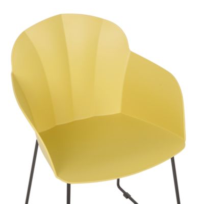 Lot de 2 chaises de salle à manger SYLVA Jaune