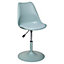 Lot de 2 chaises de table réglable Aiko bleu celadon