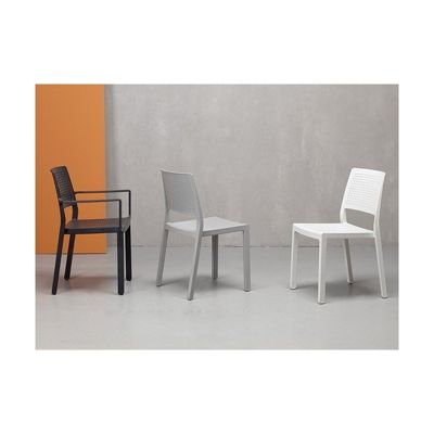 Lot de 2 chaises design EMI pour intérieur ou extérieur - Scab