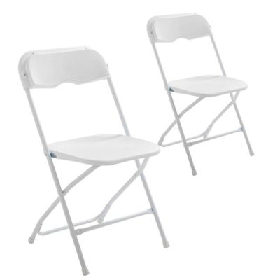 Lot de 2 chaises pliantes   Oviala