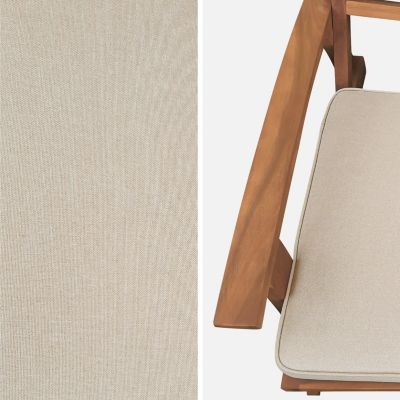 Lot de 2 chaises relaxantes. Puebla. 2 chaises. 2 reposes pieds. 75x59x71cm