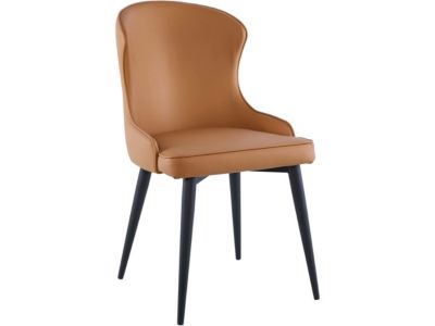 Lot de 2 Chaises "Tina"  Marron