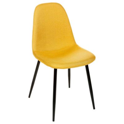Lot de 2 chaises "Tyka" jaunes - Atmosphera