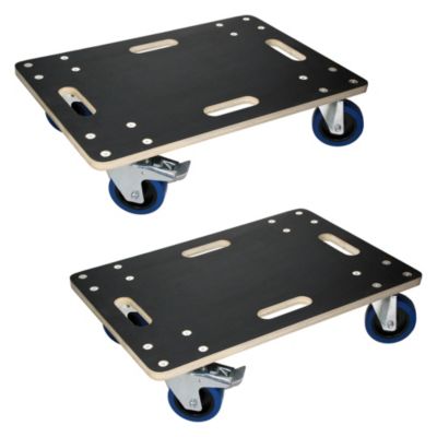 Chariot De Levage Pour Porte 2 Pièces - Support Jusqu'à 80 Kg, Réglable 25-45 Mm, Roues Pivotantes