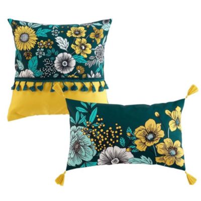 Lot de 2 coussins Bohoflora - Douceur d'Intérieur