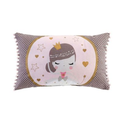 Lot de 2 coussins déco Petite Princesse - Douceur d'Intérieur