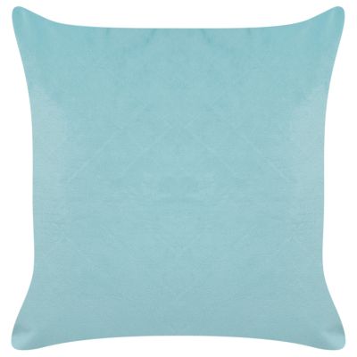 Lot de 2 coussins décoratifs CONEFLOWER 45 x 45 cm Bleu clair À rayure