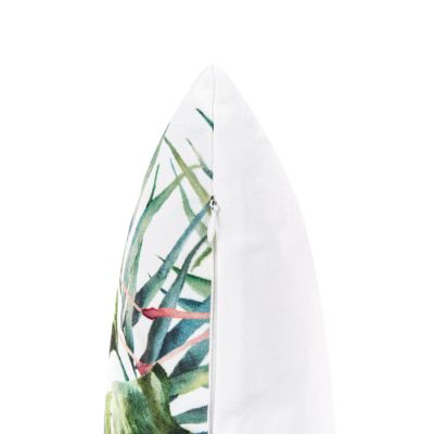 Lot de 2 coussins d'extérieur ELLERA Motif animal 45 x 45 cm Vert