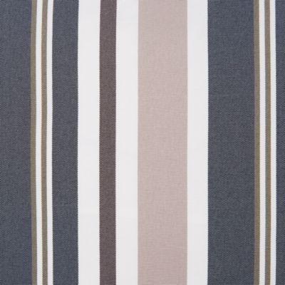 Lot de 2 coussins d'extérieur KASTOS À rayure 40 x 70 cm Taupe