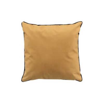 Lot de 2 coussins Siesta - 40x40 Jaune - Douceur d'Intérieur