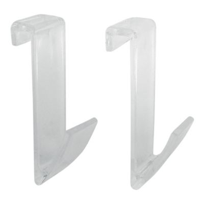 Lot de 2 crochets pour sèche serviette tub plat transpar - Somatherm For You