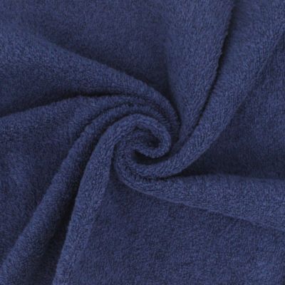 Lot de 2 draps de douche 70x130 cm ALPHA bleu Marine