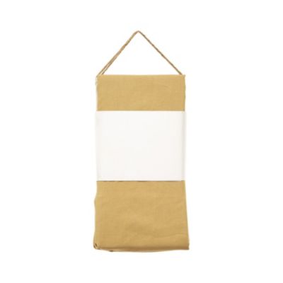 Lot de 2 draps housse bébé (60x120 cm - Jaune Ocre)