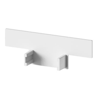 Lot de 2 embouts de rails pour colonne blanc Caraway Innovo GoodHome