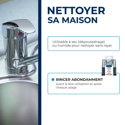 Lot de 2 éponges microfibres Starwax