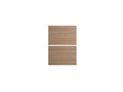 Lot de 2 façades tiroir Palma Innovo effet chêne L. 50 cm x H. 34 cm