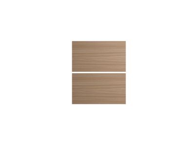 Lot de 2 façades tiroir Palma Innovo effet chêne L. 60 cm x H. 34 cm