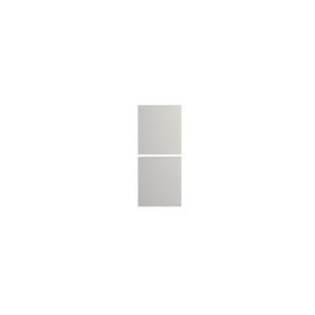 Lot de 2 façades tiroir Palma Innovo gris nuage L. 30 cm x H. 34 cm