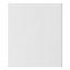 Lot de 2 façades tiroir Stevia blanc brillant L. 30 cm x H. 34 cm Caraway Innovo GoodHome